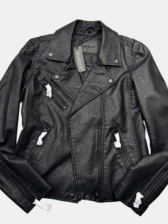 Blank NYC Jackets & Blazers - BLANKNYC Faux Leather Moto Jacket | XS | New With Tags